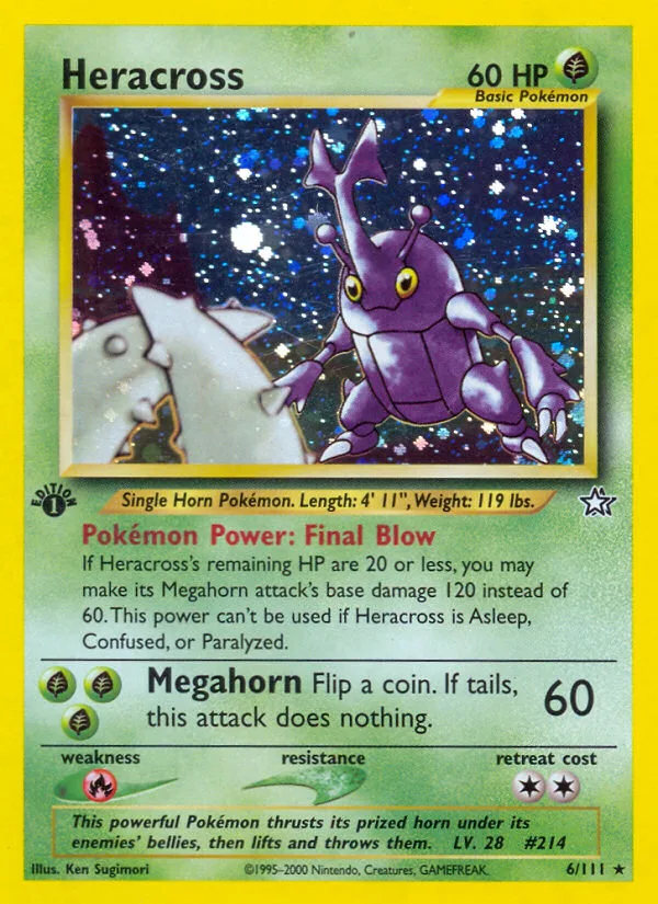 Heracross · Neo Genesis 6/111