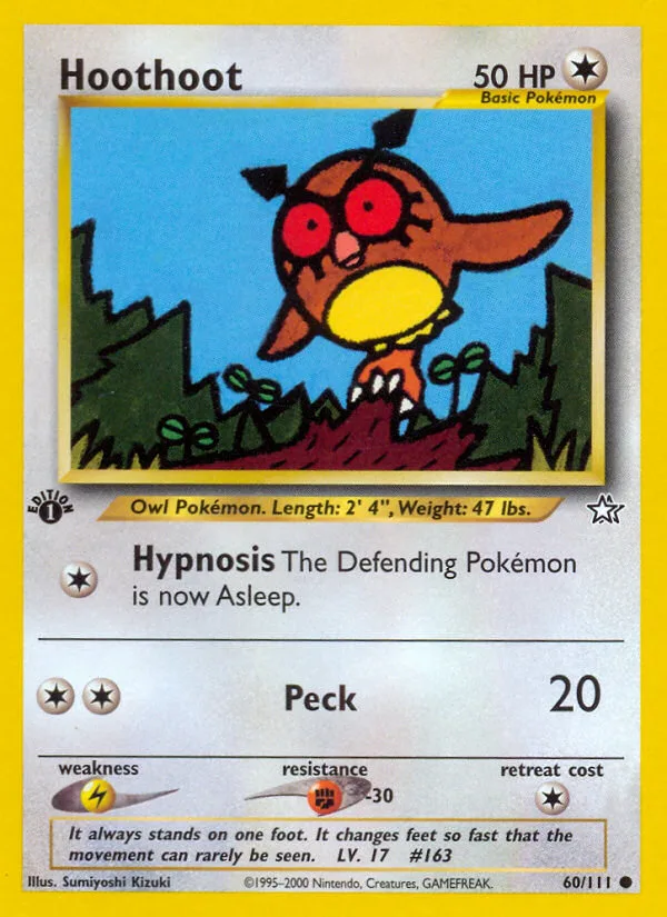 Hoothoot · Neo Genesis 60/111