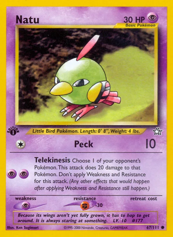 Natu · Neo Genesis 67/111