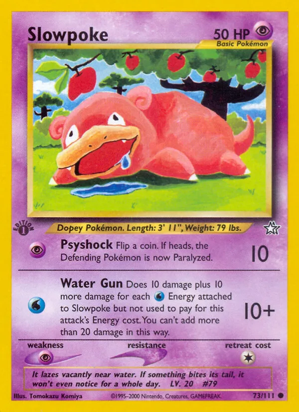 Slowpoke · Neo Genesis 73/111
