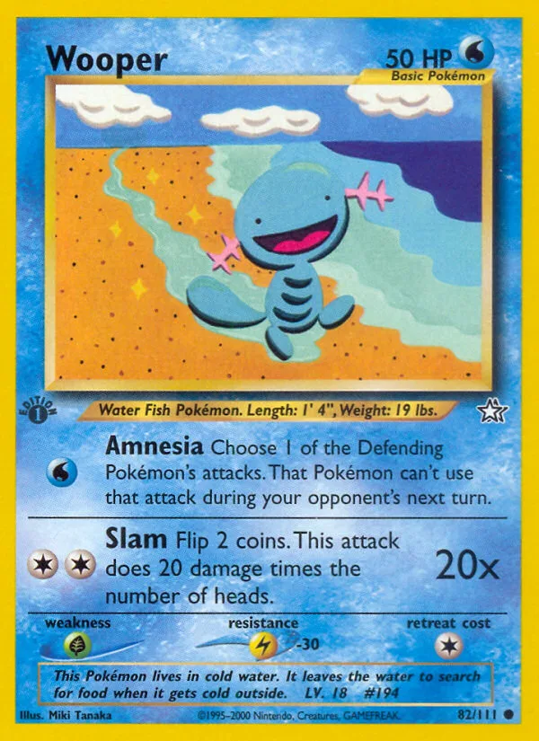 Wooper · Neo Genesis 82/111