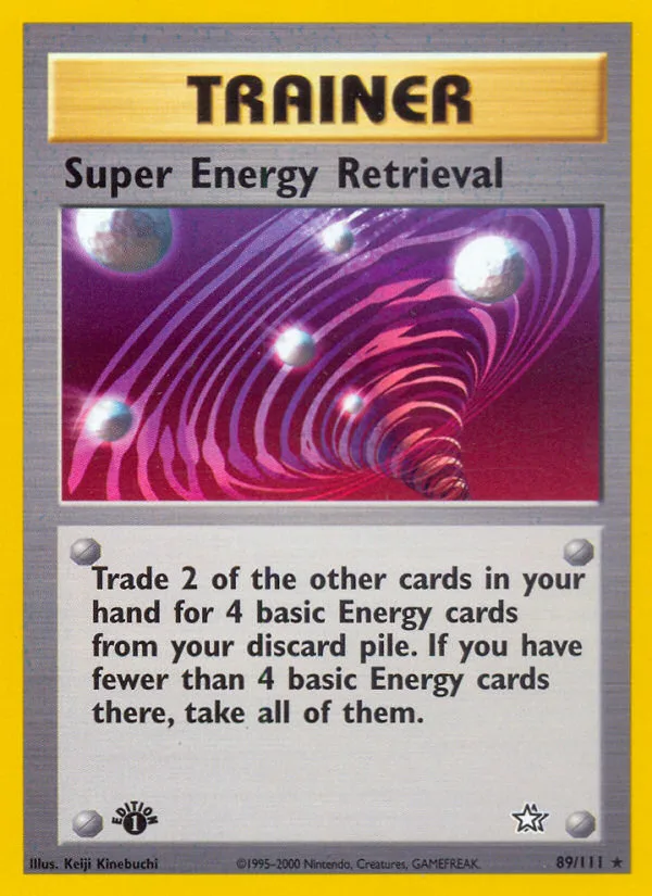 Super Energy Retrieval · Neo Genesis 89/111