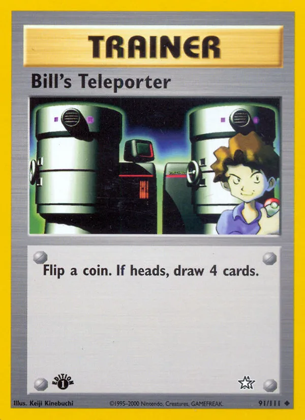 Bill's Teleporter · Neo Genesis 91/111