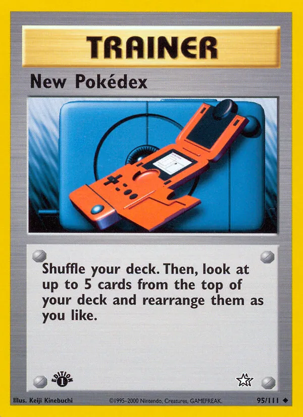 New Pokédex · Neo Genesis 95/111