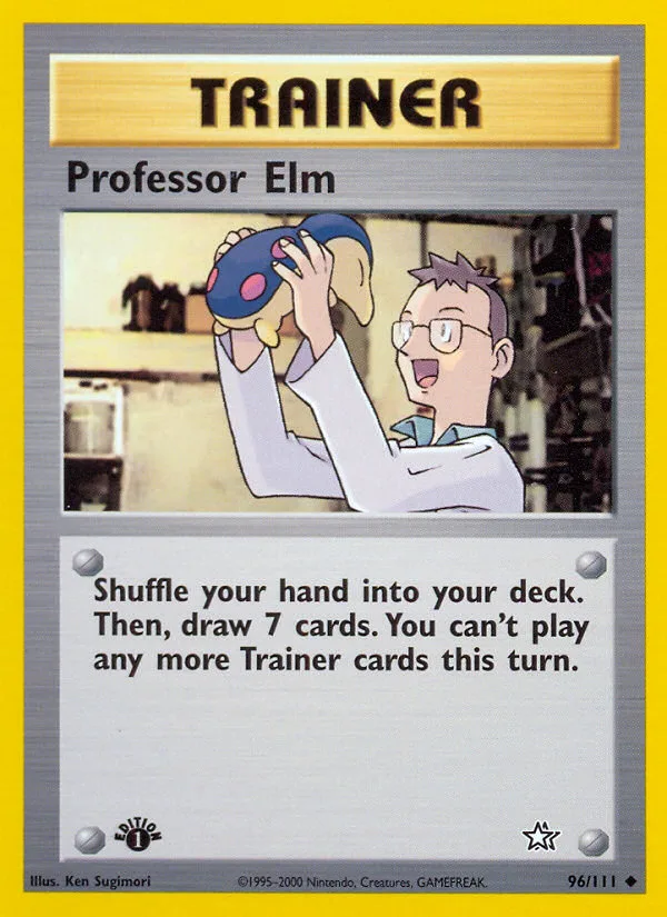 Professor Elm · Neo Genesis 96/111