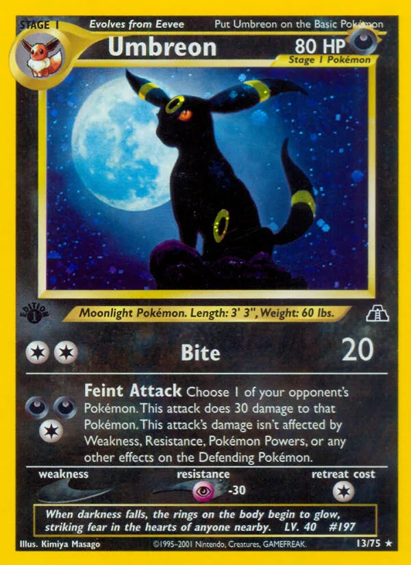 Umbreon · Neo Discovery 13/75