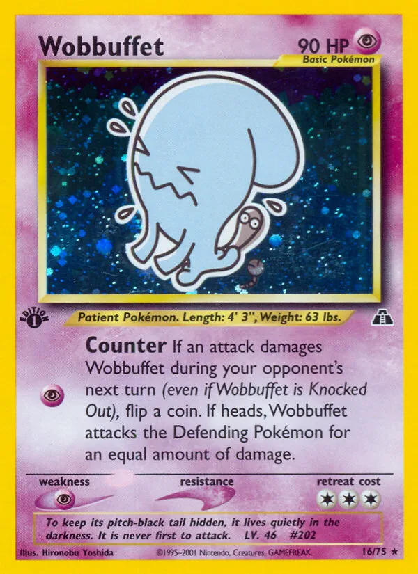 Wobbuffet · Neo Discovery 16/75