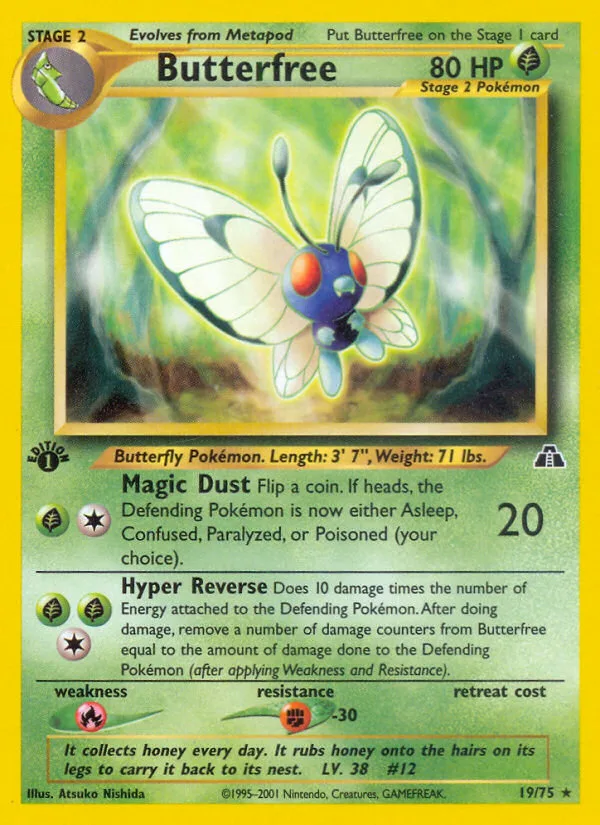 Butterfree · Neo Discovery 19/75