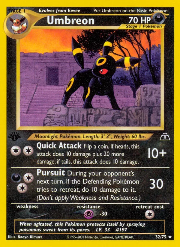 Umbreon · Neo Discovery 32/75
