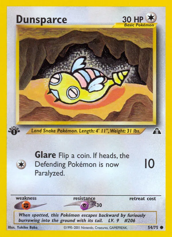 Dunsparce · Neo Discovery 54/75