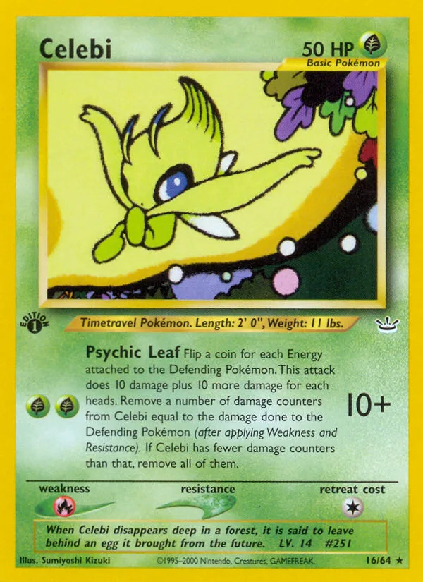 Celebi · Neo Revelation 16/64