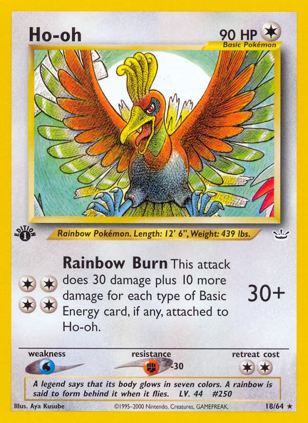 Ho-oh · Neo Revelation 18/64