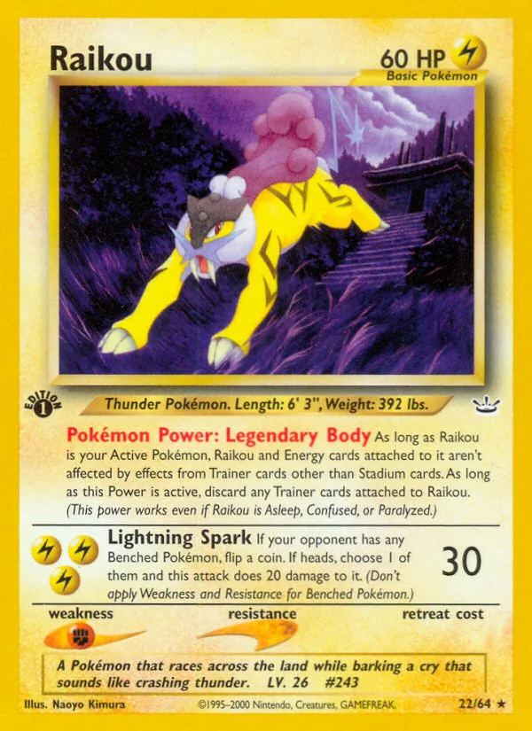 Raikou · Neo Revelation 22/64