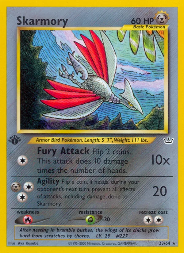 Skarmory · Neo Revelation 23/64