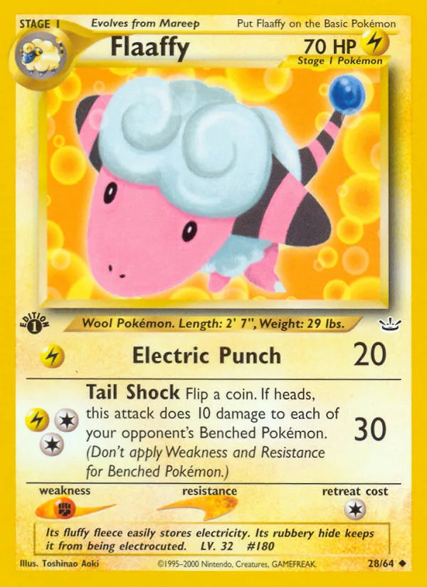 Flaaffy · Neo Revelation 28/64