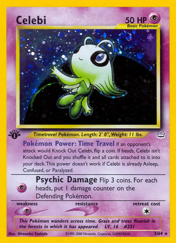 Celebi · Neo Revelation 3/64