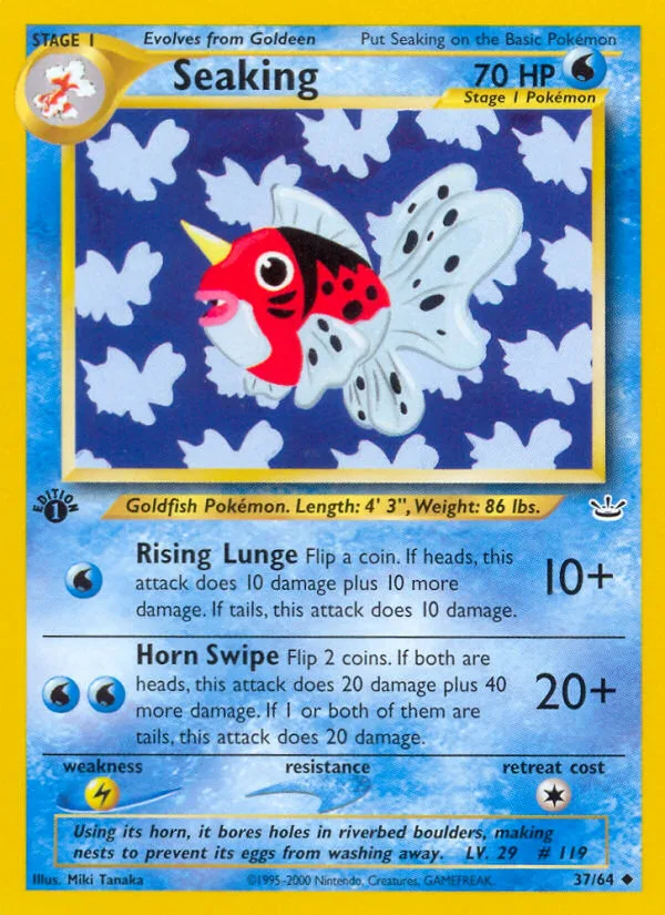 Seaking · Neo Revelation 37/64