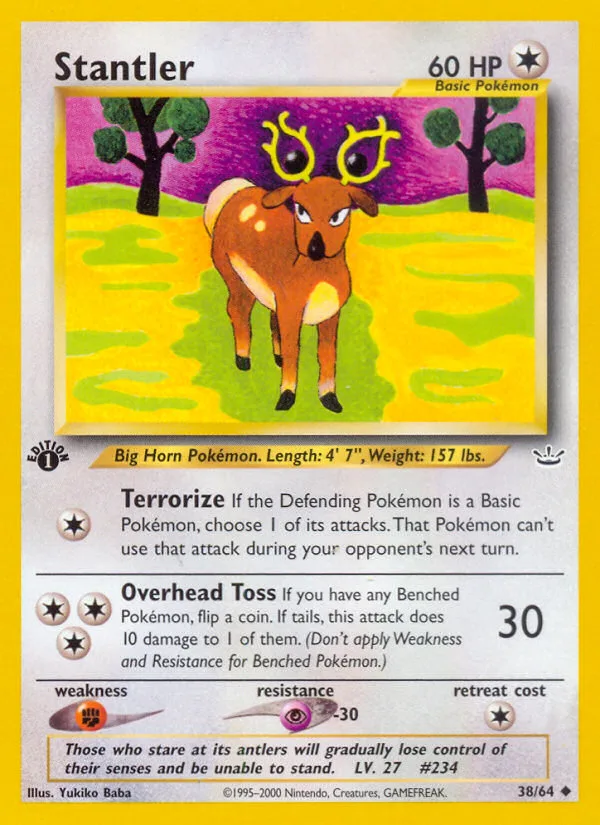 Stantler · Neo Revelation 38/64