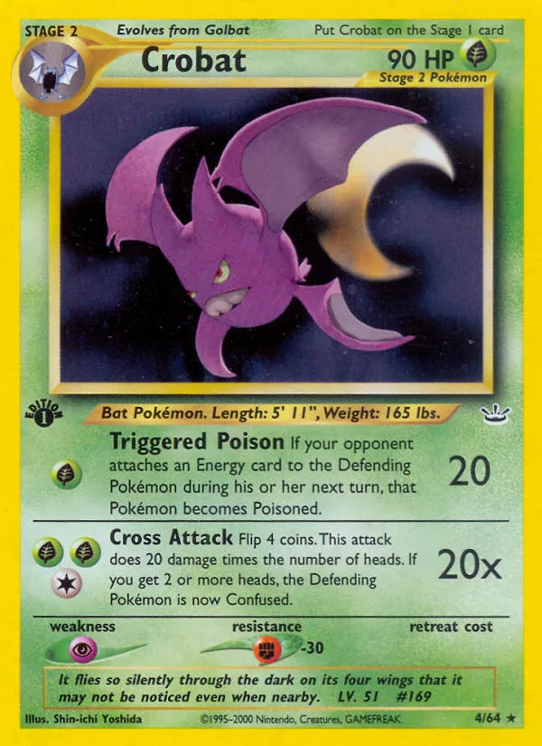 Crobat · Neo Revelation 4/64