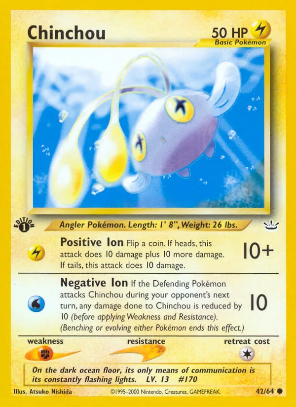 Chinchou · Neo Revelation 42/64