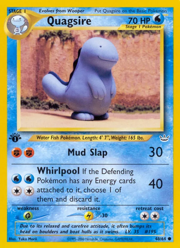 Quagsire · Neo Revelation 48/64