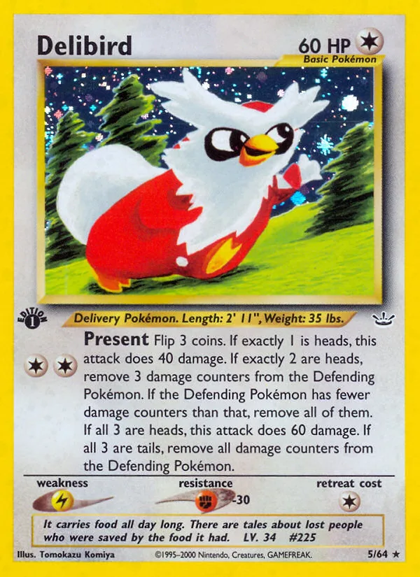 Delibird · Neo Revelation 5/64
