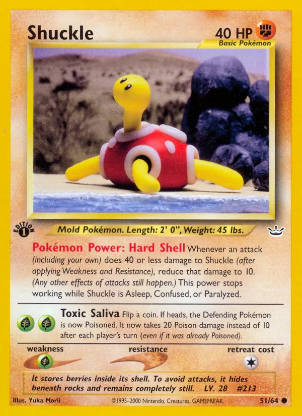 Shuckle · Neo Revelation 51/64