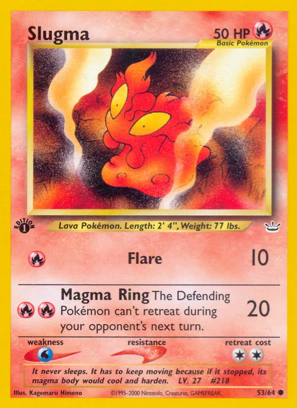 Slugma · Neo Revelation 53/64