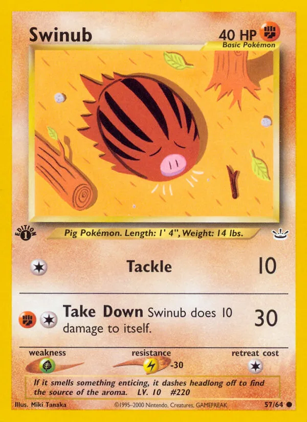 Swinub · Neo Revelation 57/64