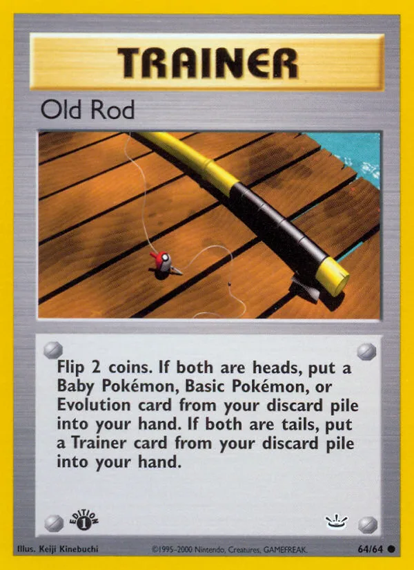 Old Rod · Neo Revelation 64/64