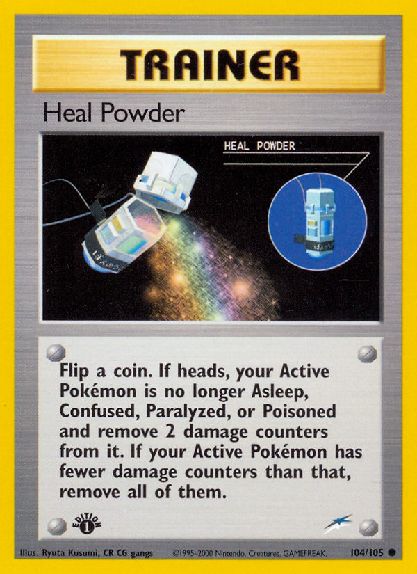 Heal Powder · Neo Destiny 104/105