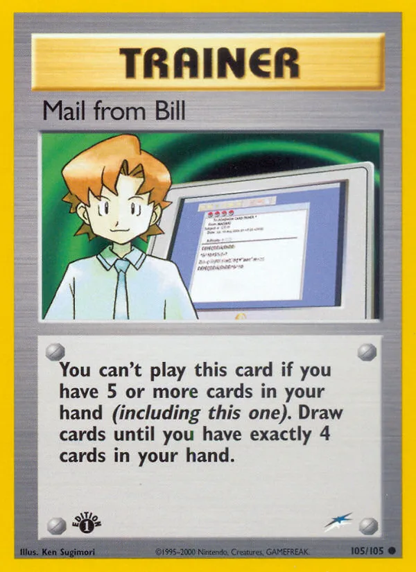 Mail from Bill · Neo Destiny 105/105