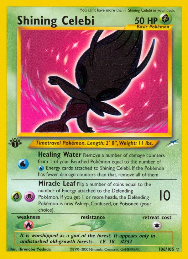 Shining Celebi · Neo Destiny 106/105