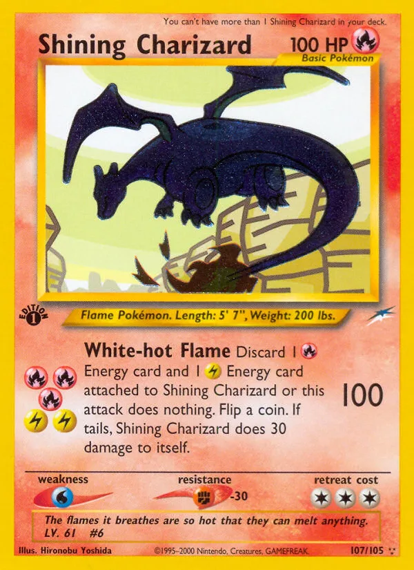Shining Charizard · Neo Destiny 107/105