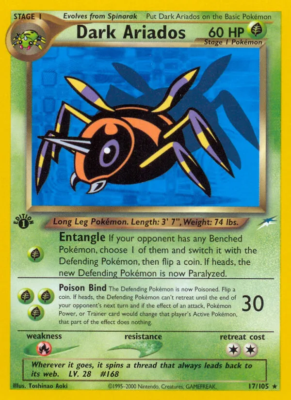 Dark Ariados · Neo Destiny 17/105