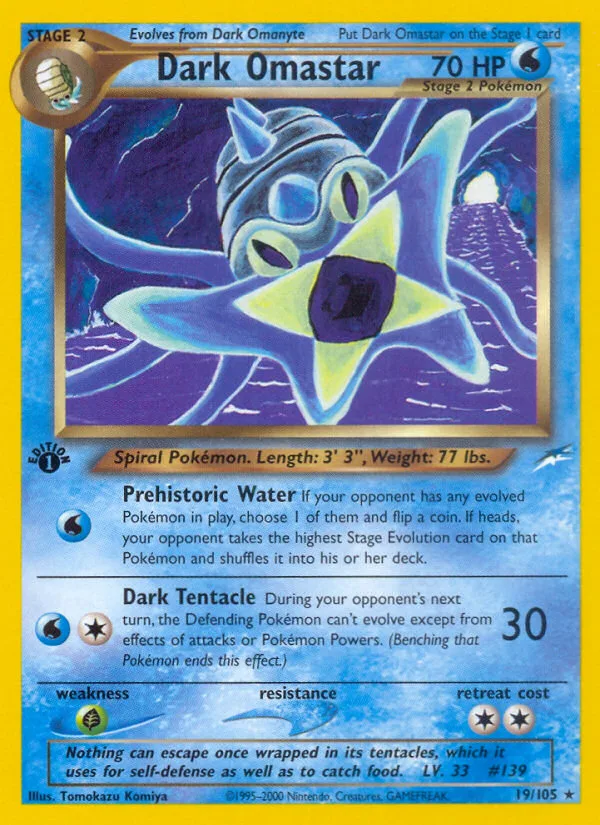 Dark Omastar · Neo Destiny 19/105