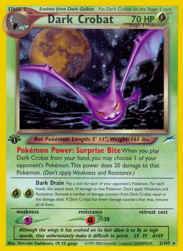 Dark Crobat · Neo Destiny 2/105