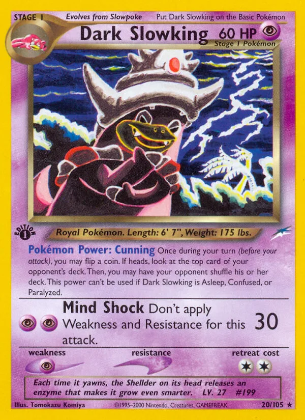Dark Slowking · Neo Destiny 20/105