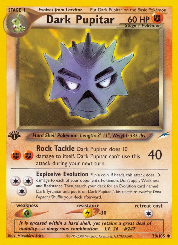 Dark Pupitar · Neo Destiny 38/105