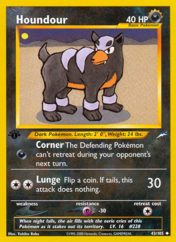 Houndour · Neo Destiny 43/105