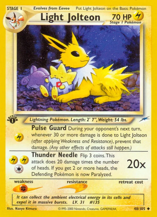 Light Jolteon · Neo Destiny 48/105