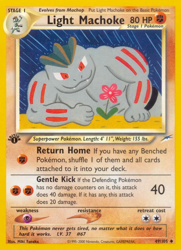 Light Machoke · Neo Destiny 49/105