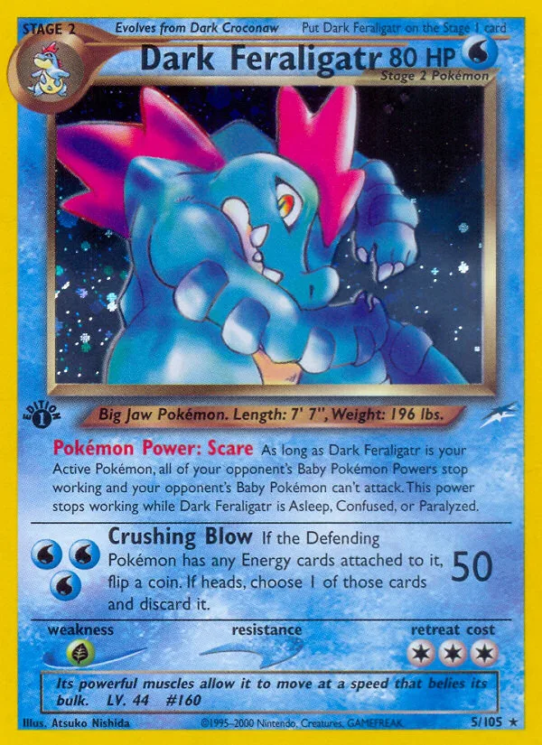 Dark Feraligatr · Neo Destiny 5/105
