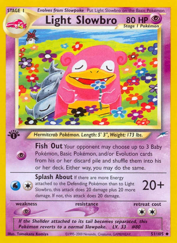 Light Slowbro · Neo Destiny 51/105