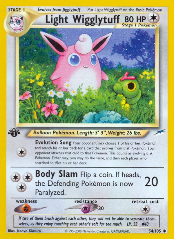 Light Wigglytuff · Neo Destiny 54/105