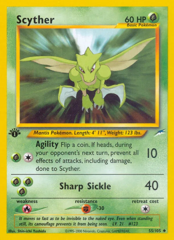 Scyther · Neo Destiny 55/105