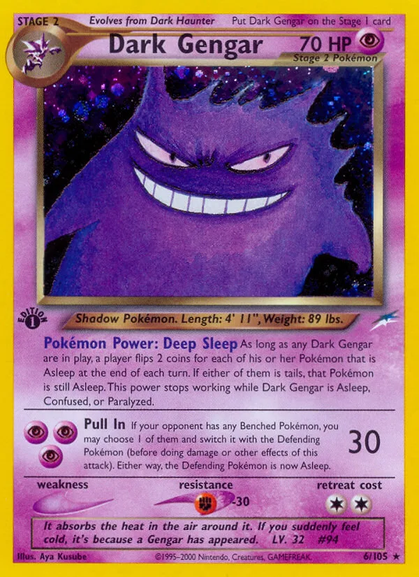 Dark Gengar · Neo Destiny 6/105