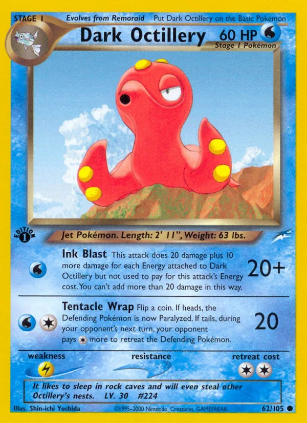 Dark Octillery · Neo Destiny 62/105