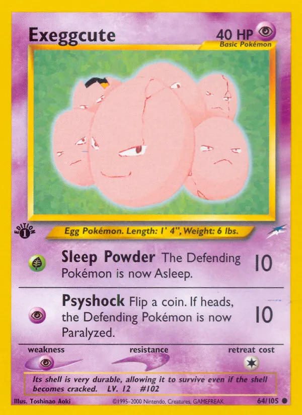 Exeggcute · Neo Destiny 64/105