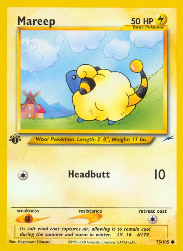 Mareep · Neo Destiny 75/105